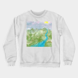 Mountain Stream Crewneck Sweatshirt